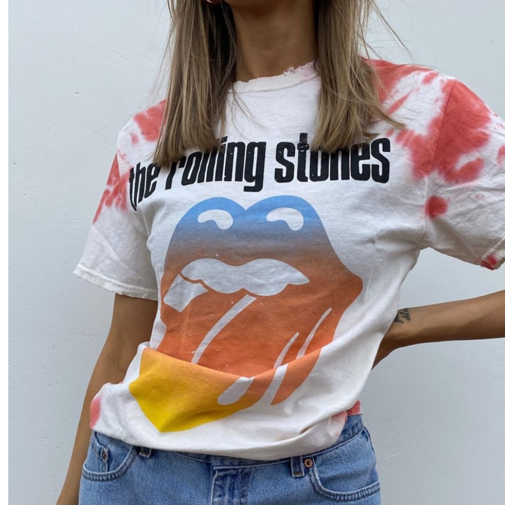 NWT Rolling Stones Vintage Tye Dye Tee Shirt
